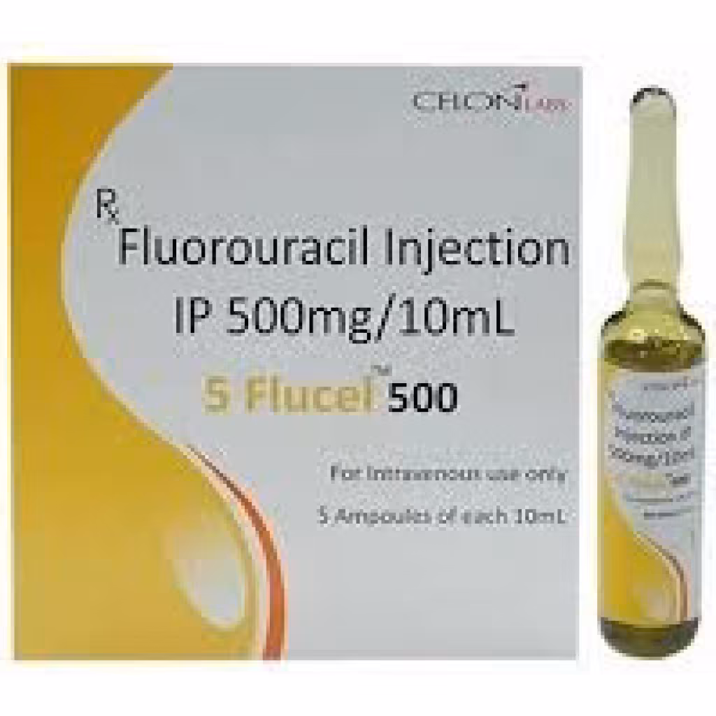 5 FluoroUr+B2:B38acil INJECT 500MG 5ampoules