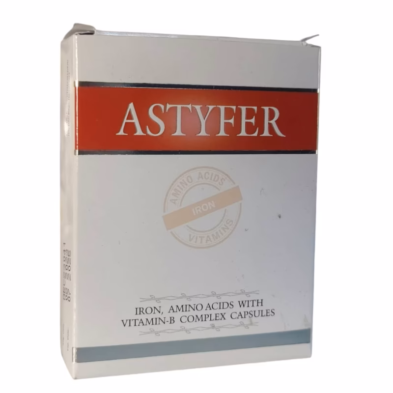 ASTYFER CAP (AMINO ACIDS/IRON/VITAMINS) 15CAPS X SAT 2 SACTHETS