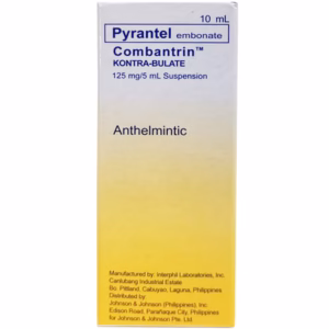 Combantrin Suspension 125mg/5ml x2 Bottles