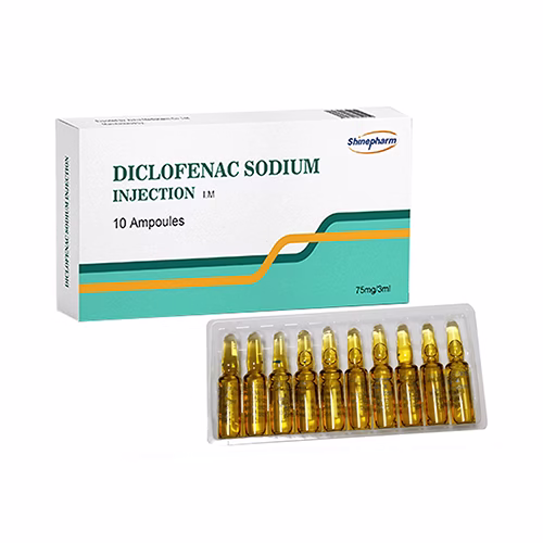 DICLOFENAC INJECTION 75MG 3MLS DICLOFENAC INJECTION 75MG/3MLS X 10 AMPOULES