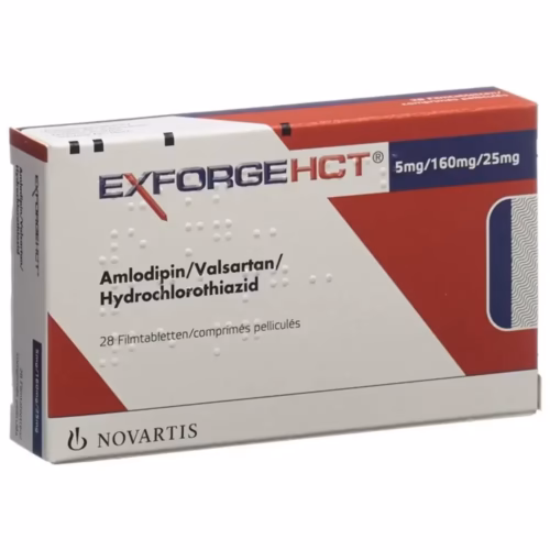EXFORGE HCT 5MGby160MGby25MG EXFORGE HCT 5MG/160MG/25MG x4 sachets