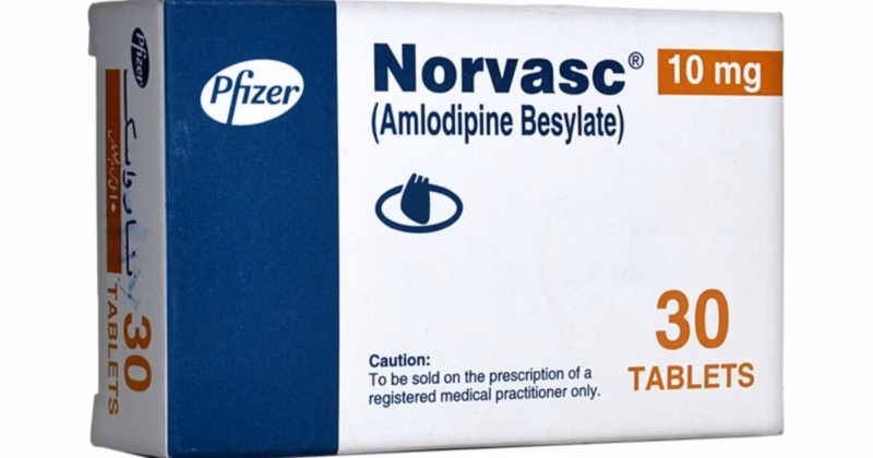 Norvasc 10mg x 30 Packet