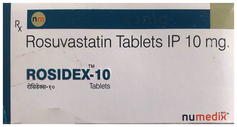 ROSUDEX 10MG(ROSUVASTATIN) X3 SATCHETS