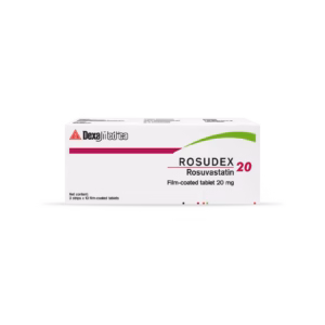 ROSUDEX 20MG(ROSUVASTATIN) X3 SATCHETS