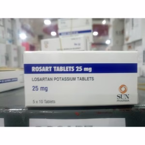 Rosart 25mg x5 Sachet