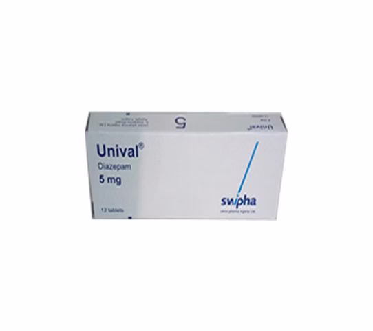 UNIVAL 5MG X 12 - 2 sachets