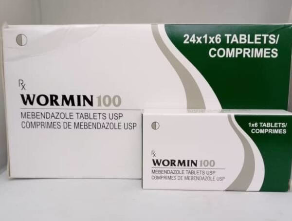 Wormin 100mg (6s) x2