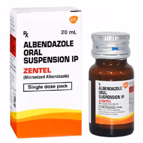 Zentel Sus 100mg x2 bottles