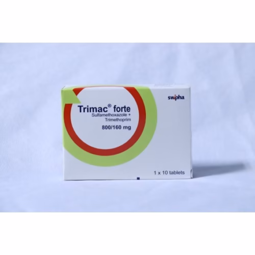 TRIMAC FORTE (SULFAMETHOXAZOLE 800MG/TRIMETHOPRIM 160MG) 10TABS X SACHET 1 SAT